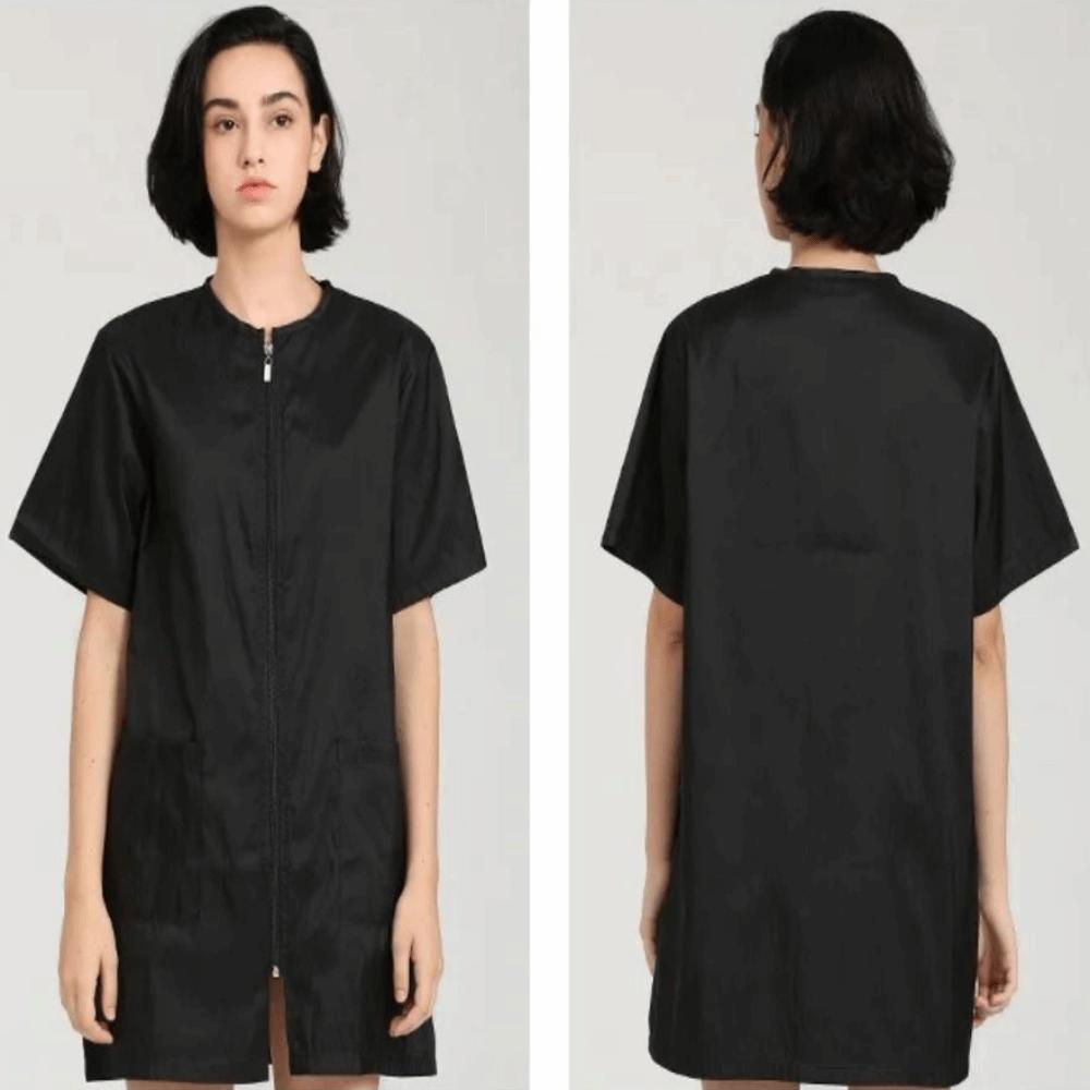 Non-stick Hair Hair Salon Uniforms Short/Long Sleeve Hairdressing Gown Apron Beauty Salon