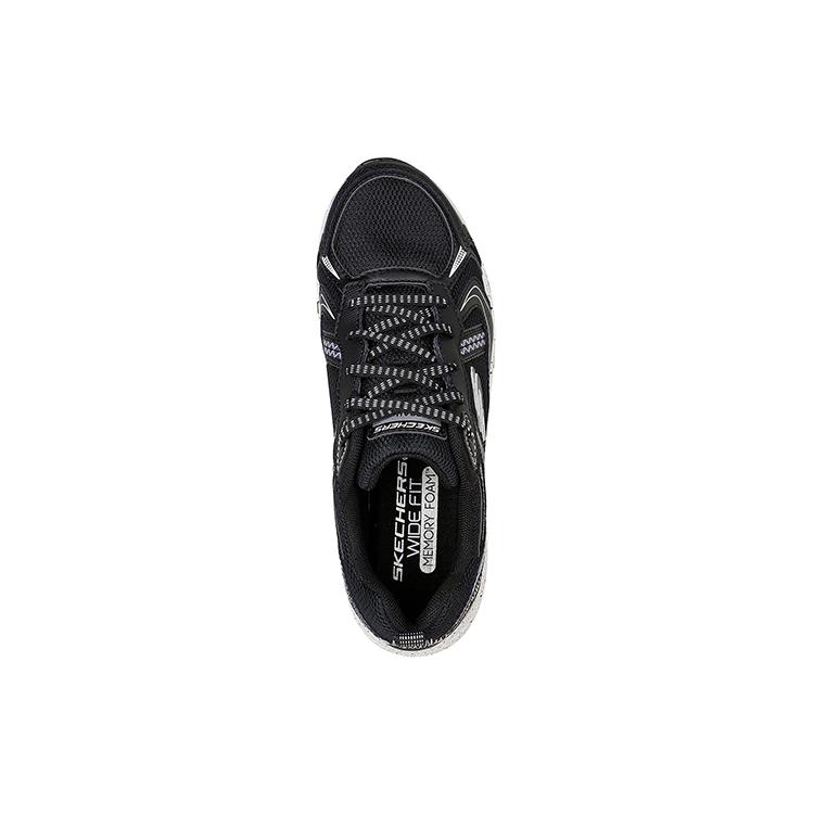 Skechers Hillcrest Vast Adventure Low top Running Shoes Women's Black White 149820-BKW