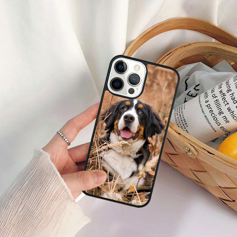 Bernese Mountain Dog Phone Case For iPhone 17 Air 16 15 14 11 12 13 Pro MAX Plus coque Cover Shell