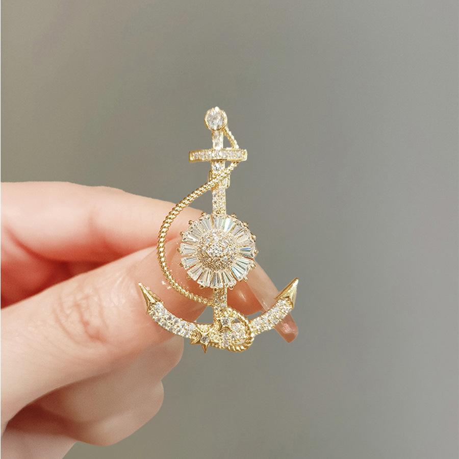 High-End Brooches, Women'S Sense Of Luxury, Niche, High-End Pins, Elegant Temperament, Fixed Clothes, Suits, Pearl Jewelry