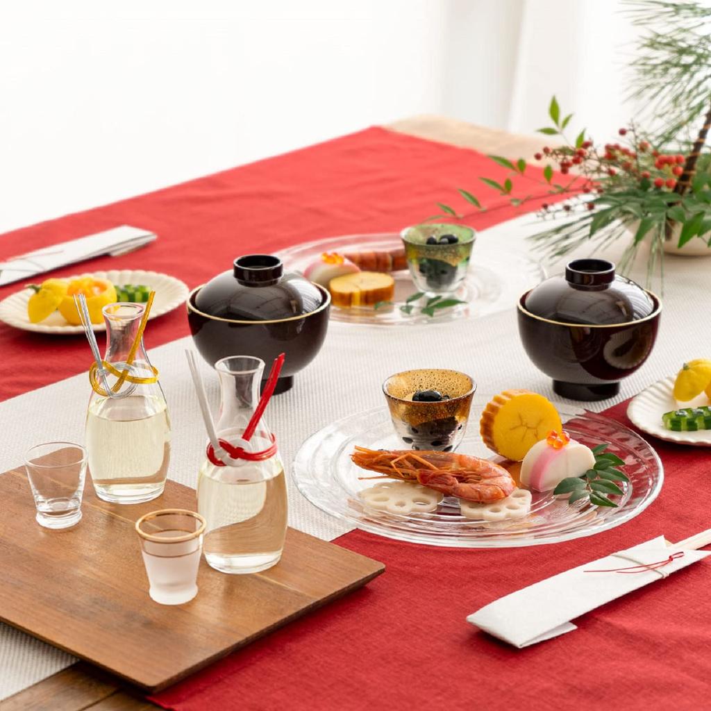 Toyo Sasaki Glass Meteor Plate 270, Made In Japan, Large Round Plate, Glass Dish, Tableware, 46127