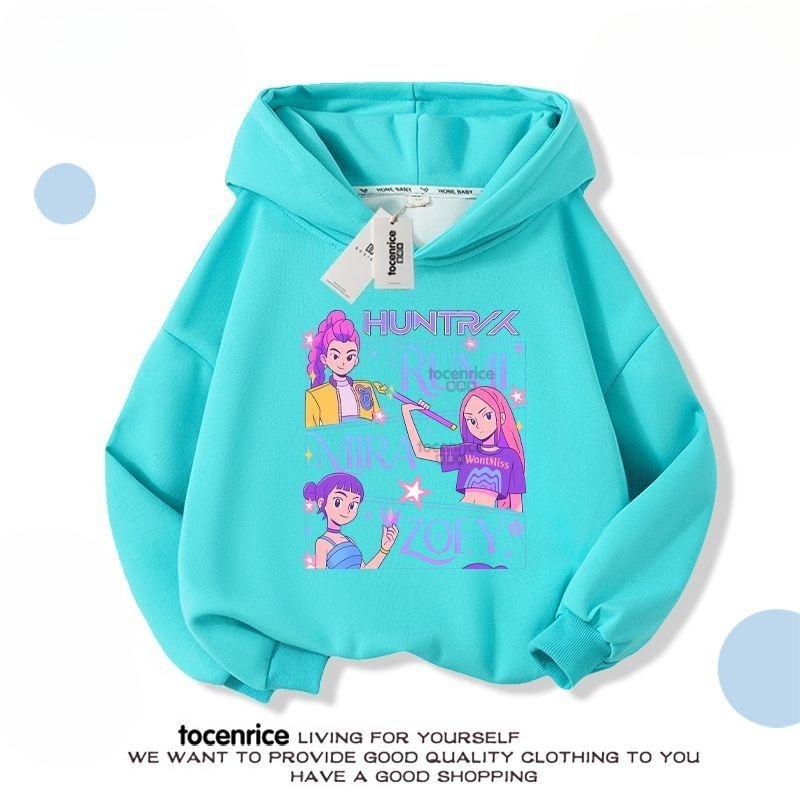 Детские модные худи команды «Охота на ведьм», весенне-осенние повседневные худи с длинным рукавом для мальчиков и девочек