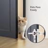 Effortless Pet Access: Adjustable Cat & Dog Door Latch with Simple Installation for Seamless Pet Flap Use