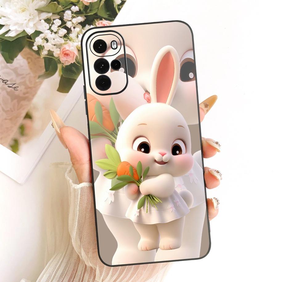 For Motorola Moto G22 G32 G42 Case XT2231-1 XT2235-2 XT2235-2 Cute Cat Butterfly Cartoon Soft Cover For Moto G62 5G MotoG42 Capa