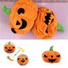 Adorable Reversible Pumpkin Plush Toy Perfect Halloween Gift Customizable Doll
