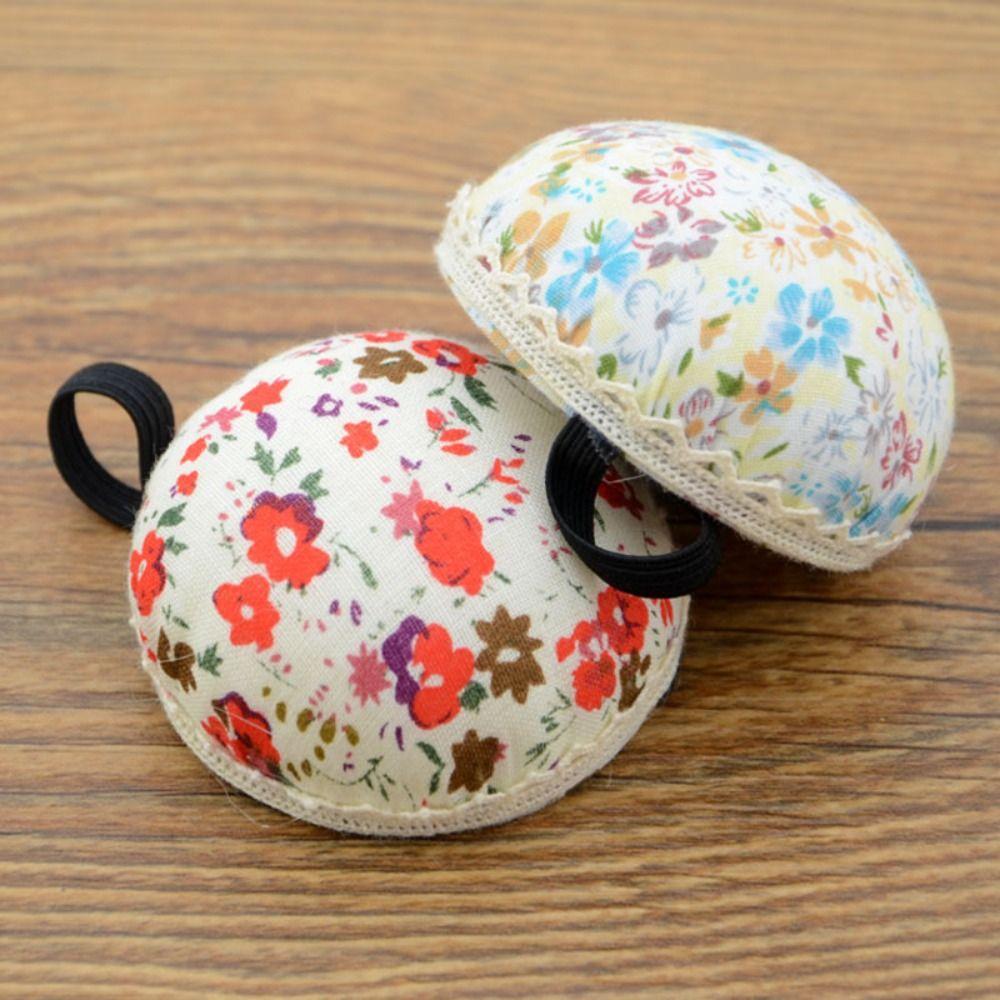 with Wrist Strap Pincushion Needle Holder Needle Pillow DIY Needle Cushion Household