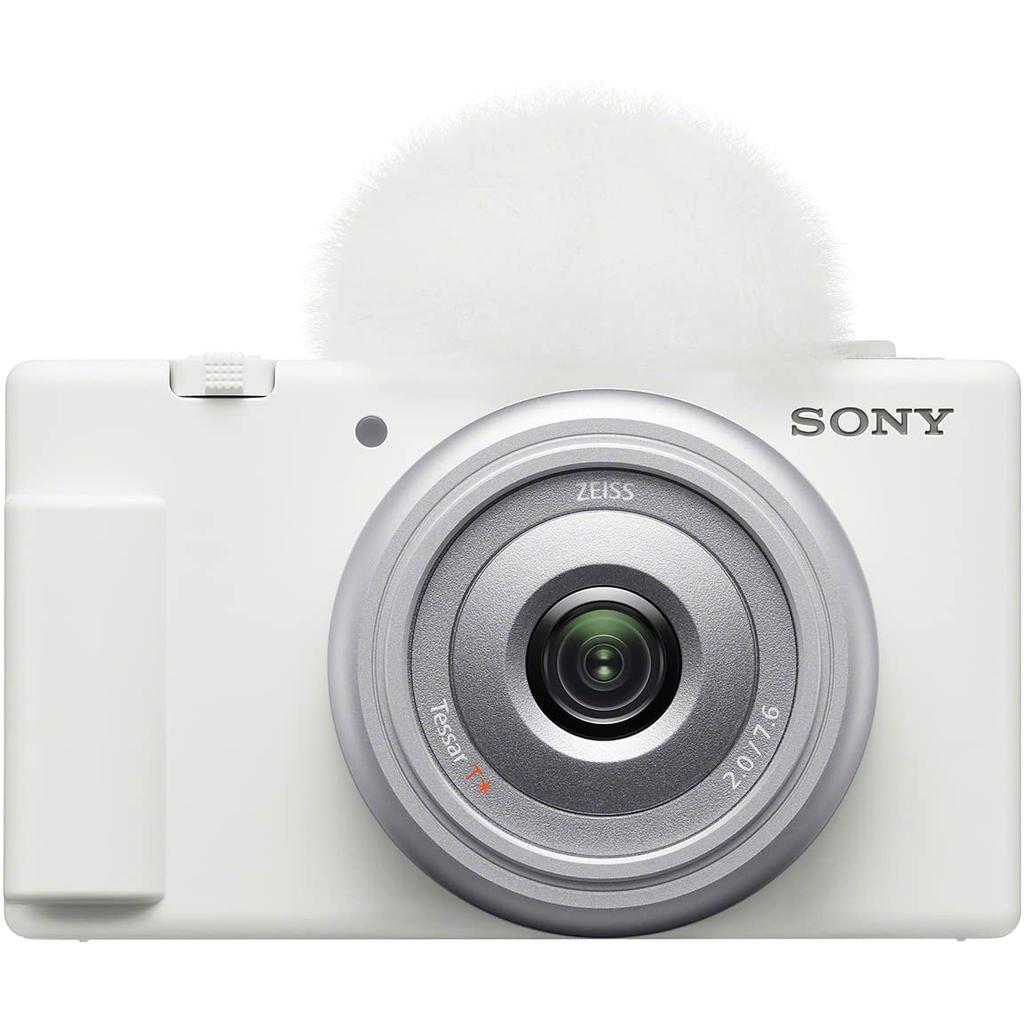 Sony Vlog Camera VLOGCAM Digital Camera Video Selfie Body Windscreen Included 20mm Single Focus Lens White W / / / / / / ZV-1F / / / F2.0 / / ZV-1F