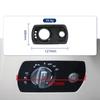 For Mercedes Benz SLK Class W171 2004-2010 Car Interior Headlight Switch Panel Trim Head Lamp Button Panel Replacement