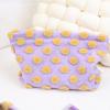 Clapoyis Large Capacity Square Makeup Cute and Size L Women's Pouch, Stylish,