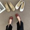 Fashion New Spring Summer Flat Ballet Shoes Women's Mary Jane Shoes Ballet Flats Women Bowknot Silver Flat Single Shoes Zapatos De Mujer