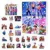Kpop Demon Hunters Advent Calendar Blind Box With 24Pc 2D Acrylic Pendant Christmas Tree Decor Christmas Countdown Calendar Gift
