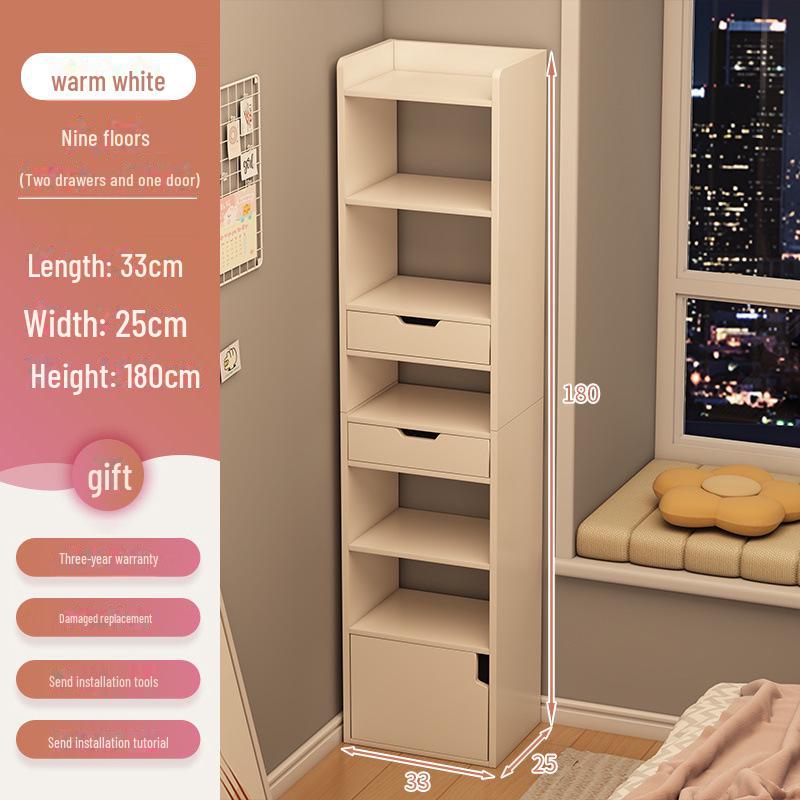 Corner Storage Shelf Rack for Home and Bedroom