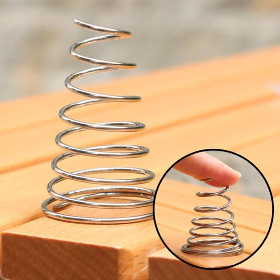 Deck-Anchor Pegs with Carabiners Windproof Tent Rope Tensioner Aluminum Deck Tie Down Spring Tent Stakes Outdoor Camping Fishbone Tent Pegs