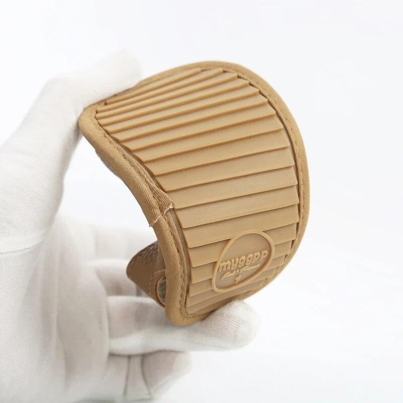 Летняя обувь для маленьких девочек и мальчиков, хлопковая нескользящая обувь с мягкой подошвой для первых ходунков, обувь из искусственной кожи, дышащая обувь для малышей