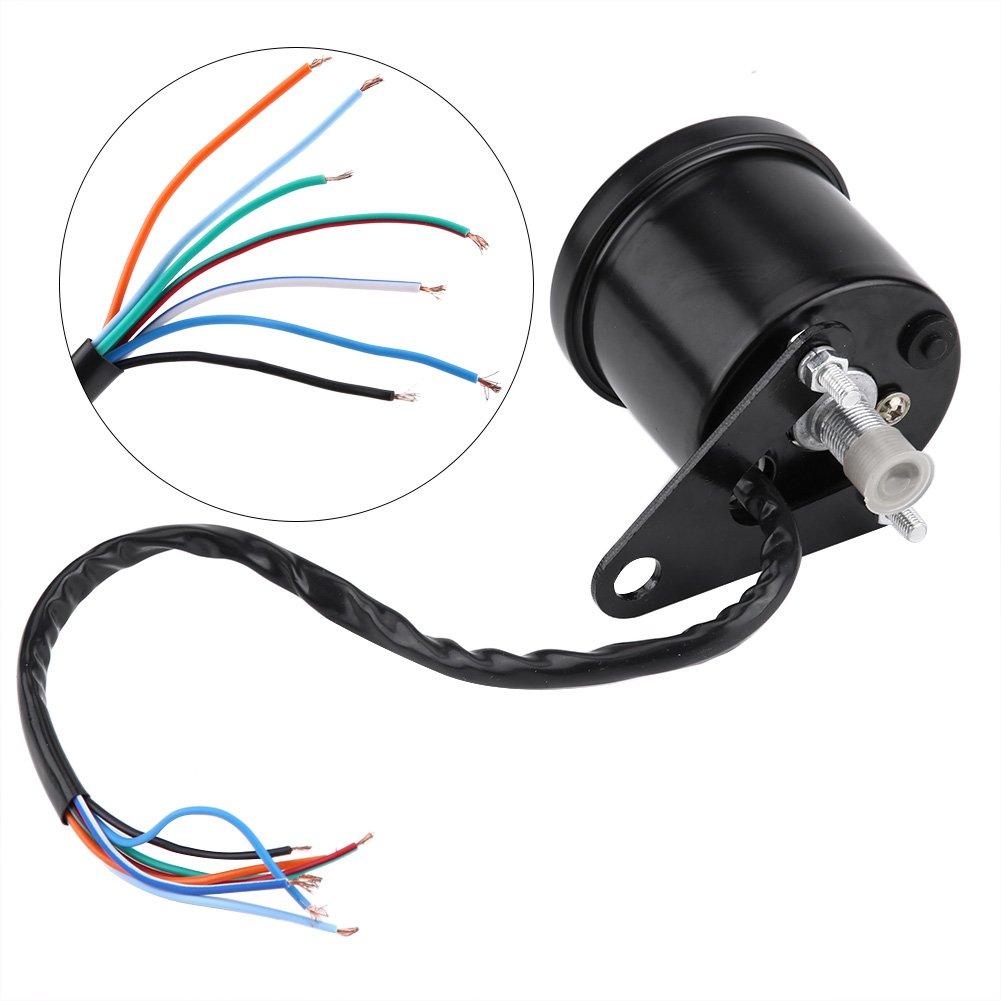 Super Cab C50 Speedometer, Motorized Meter, 1 * Motorcycle Speedometer, Multifunctional LED Speedometer DC