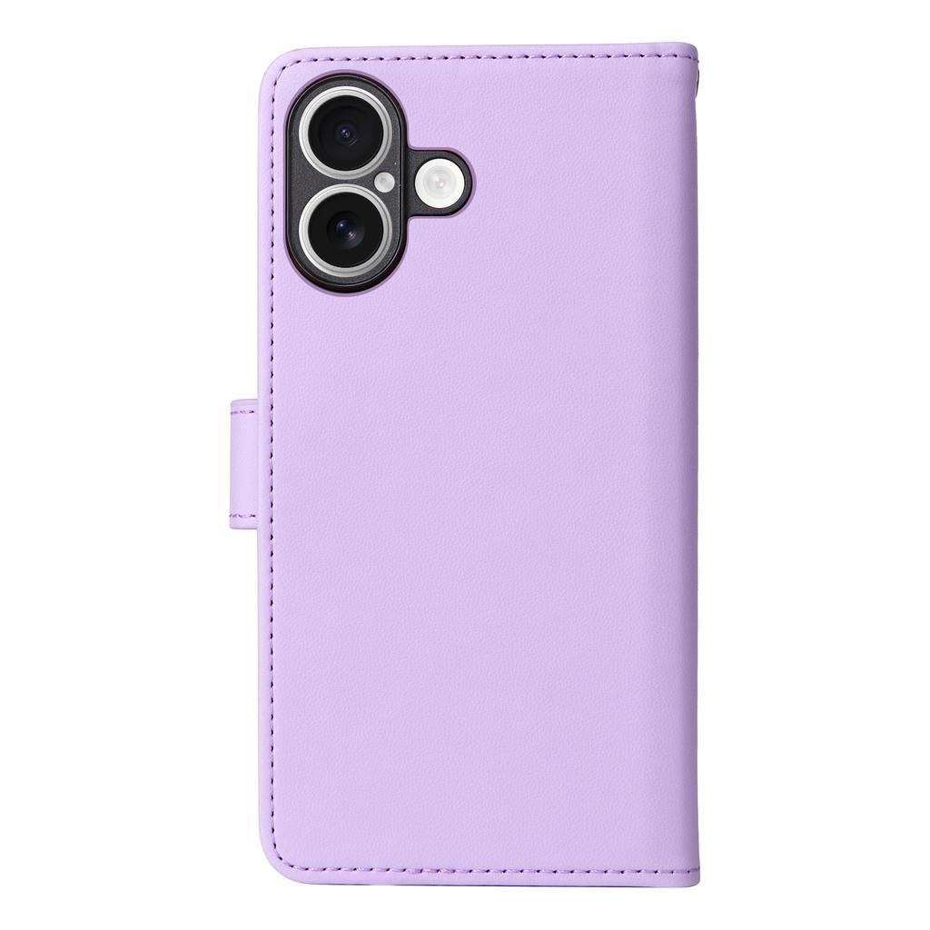 For iPhone 17 Magnetic Case BETOPNICE Detachable PU Leather Phone Cover with Strap