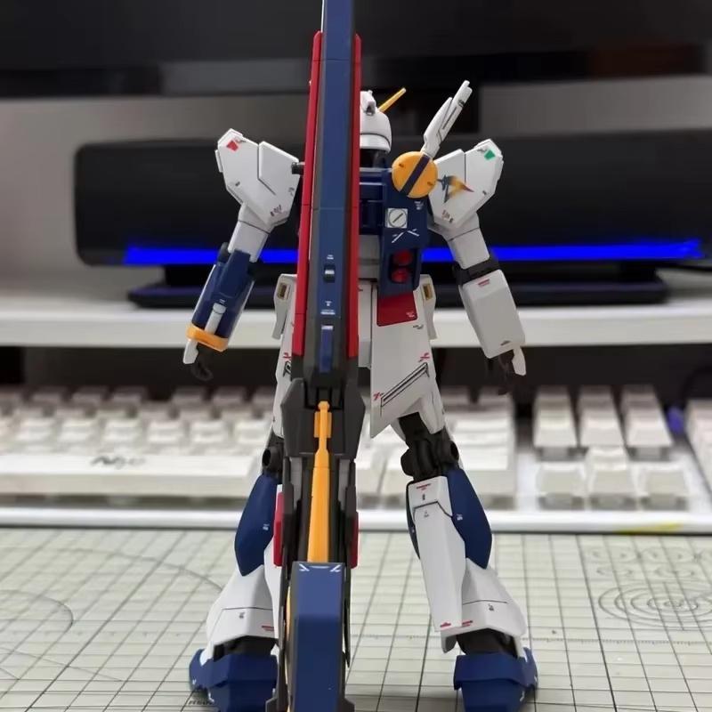 EG 1/144 V VFIGHTER RX-93B Модель-конструктор Меха Фигурки Действия Настольное Украшение Кукла Пазлы для Мальчиков Игрушки Подарок Коллекционная