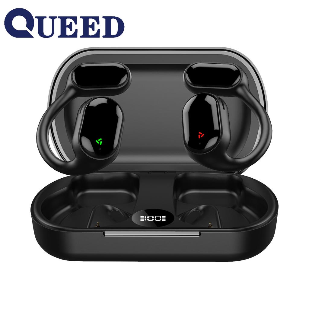 Новая подвесная Bluetooth-гарнитура ушного типа не входит в ухо, беспроводные спортивные наушники с открытой костной проводимостью