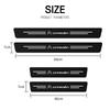 ARZ3  4PCS Car Door Sill Protective Films Stickers For Citroen C3 C4 C5 C1 C2 Berlingo Celysee Xsara Picasso Aircross Auto Accessories