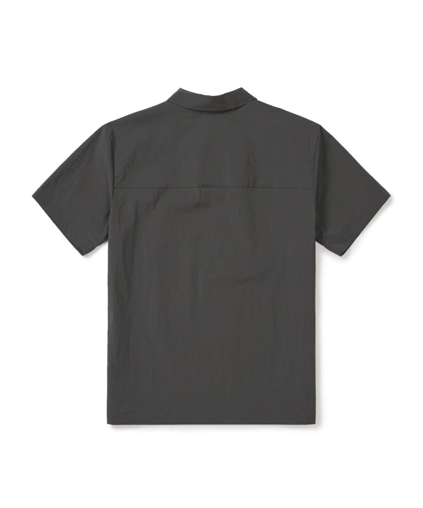SNOWPEAK APPAREL Root Short Sleeve Polo Shirt (S26Mmrps60) Rustic Khaki