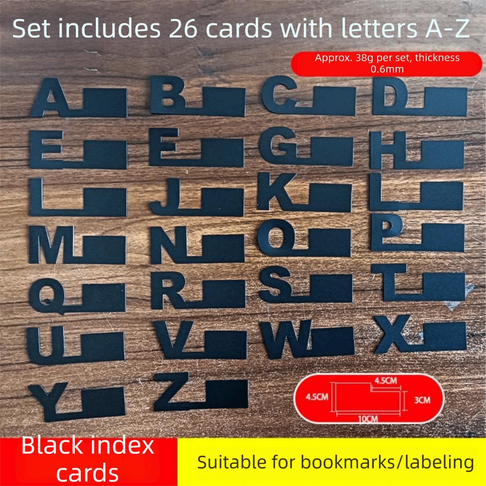 Label Stickers Category Identification Cards Alphabetic Dividers  Library Bookstores