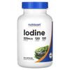 Nutricost, Йод, 325 мкг, 120 капсул