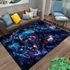 "Dark-Themed Cartoon Characters Carpet with Fantasy Elements Design" Suitable for use as an anti-slip for living room bedroom sofas