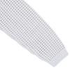 Bluetail Light Gray Star Jacquard Mesh Crop Knit Aaa4sw02lg