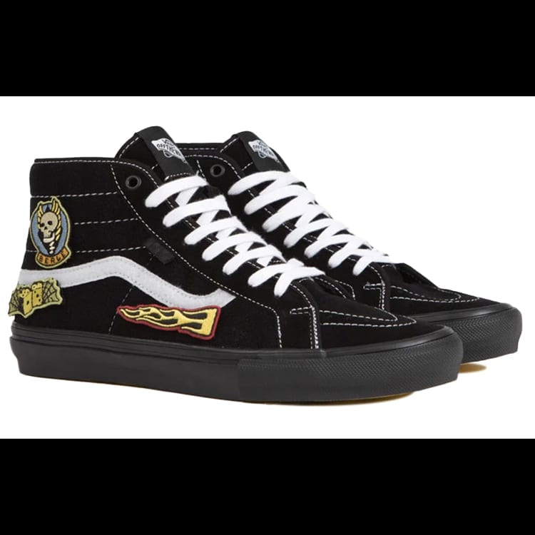 Sk8 Элайджа Берле x Sk8 Скейт Vans-Hi Decon 'Черный' VN0A5KYBBKA