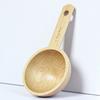 Столовая ложка Мерная ложка из орехового дерева Ложка для кофейных зерен Портативная деревянная ложка из бука Кухня