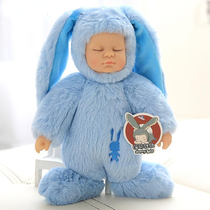 Cute Plush Rabbit Toy Stuffed Bunny Bear Newborn Baby Toy Bjd Baby Doll Baby Kids Appease Toys Children Gift