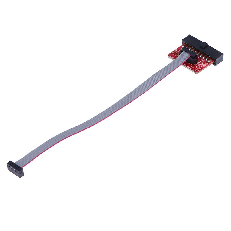 Плата-адаптер J-Link/V9 V8 Arm-Jtag-20-10 с контактами 2,54 мм 0,1 1,27 мм Плата-адаптер Jlink