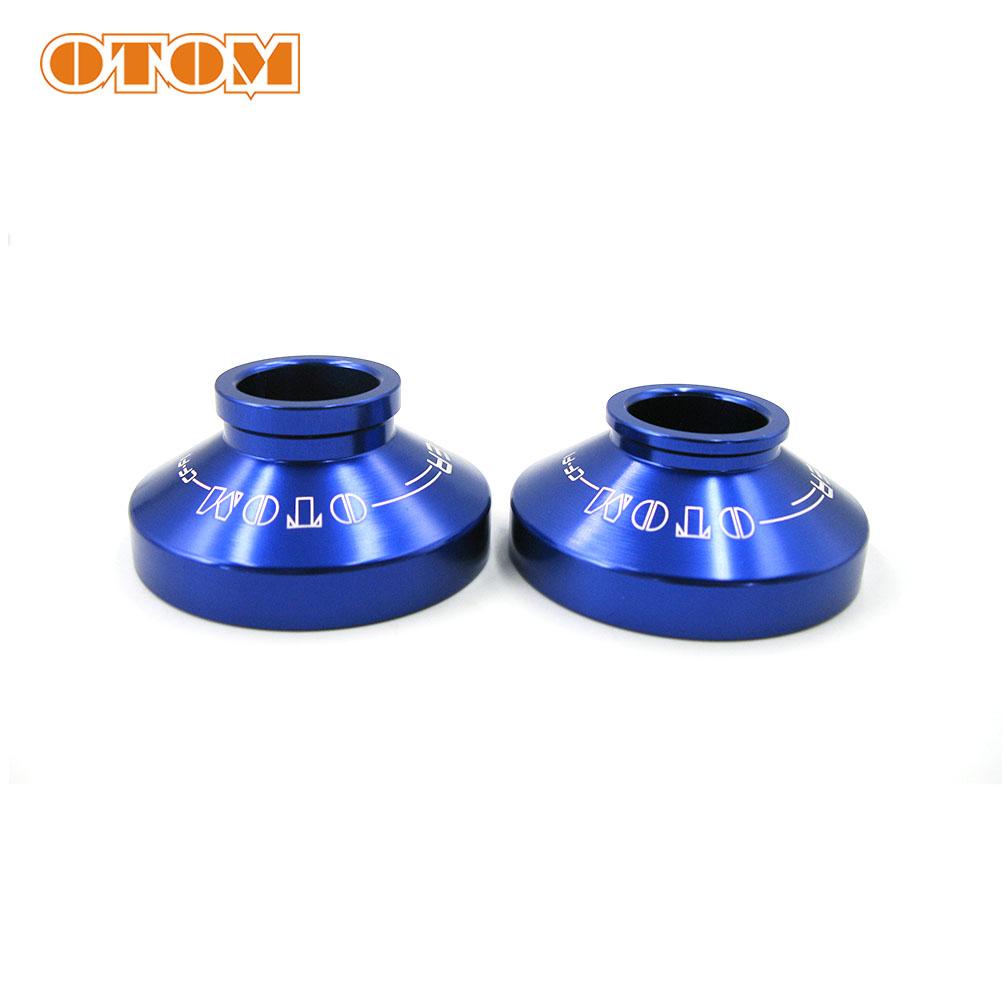 OTOM Front Wheel Axle Bushing Spacers Hub Gasket Protection Cap Guard Cover Lock Rim Screw Bolts For HONDA CR125 CR250 CRF450RX