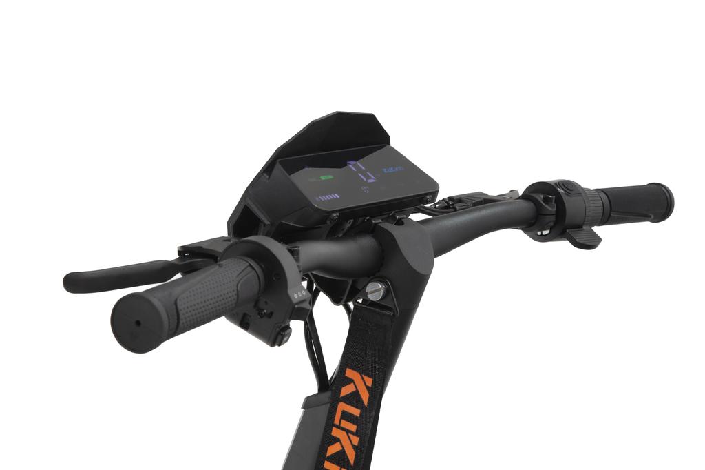 KuKirin Складной электрический самокат G2 800 Вт, бесщеточный двигатель, 10-дюймовая вакуумная внедорожная шина, аккумулятор 48 В 15 Ач, максимальная скорость 45 км/ч(НЕТ ЭБЭ)