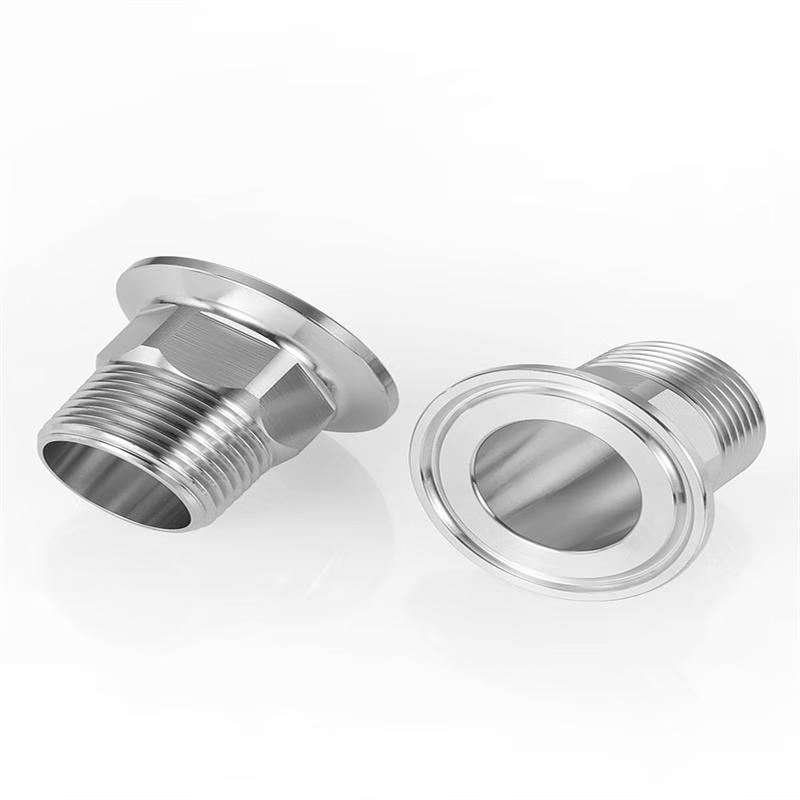 316L Stainless Steel Sanitary Quick-Install Hex Connector