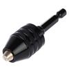 1/4'' Hex Shank Keyless Drill Chuck Quick Change Adapter Converter Drill Adapter