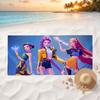 Group Soft and comfortable beach towel perfect for vacations and poolside use an ideal gift for summer holidays
