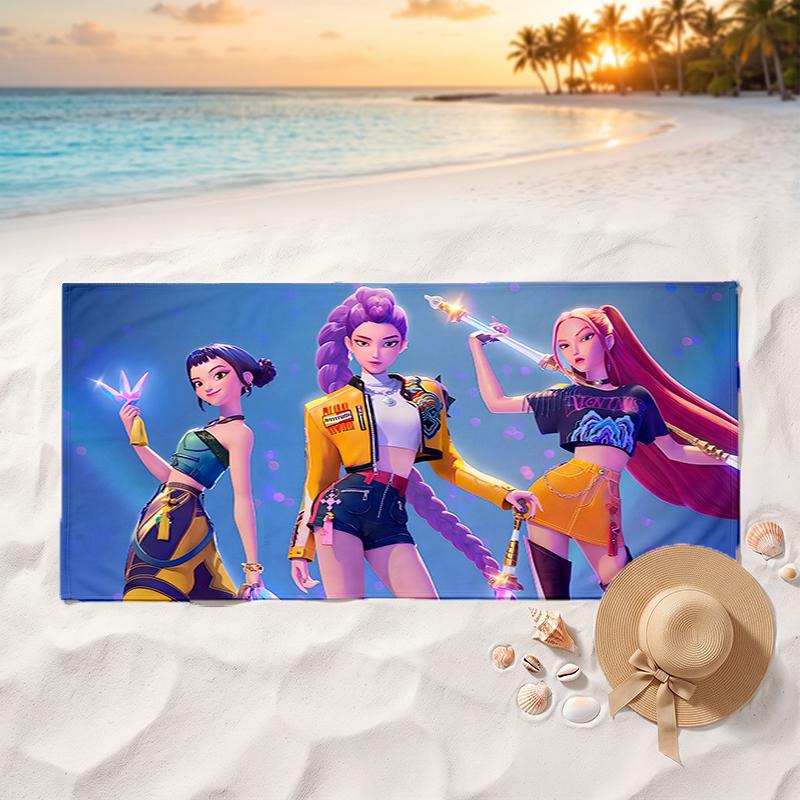 Group Soft and comfortable beach towel perfect for vacations and poolside use an ideal gift for summer holidays