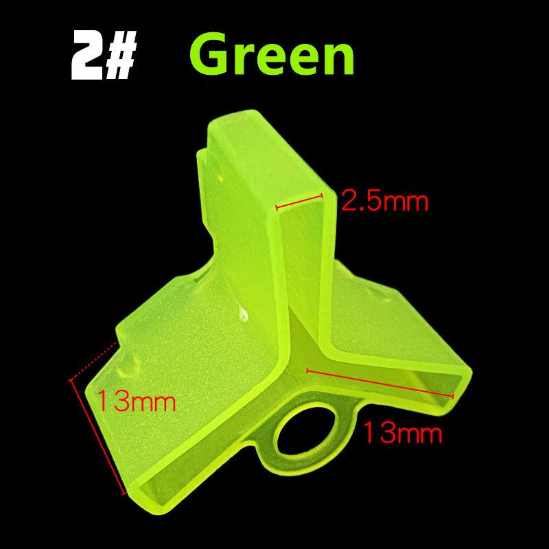 50Pcs/Lot Durable Protector Caps Fishing Out Hook Cover Safety Treble Fish Gear Lightweight Accessories with Slots Sleeves Tools