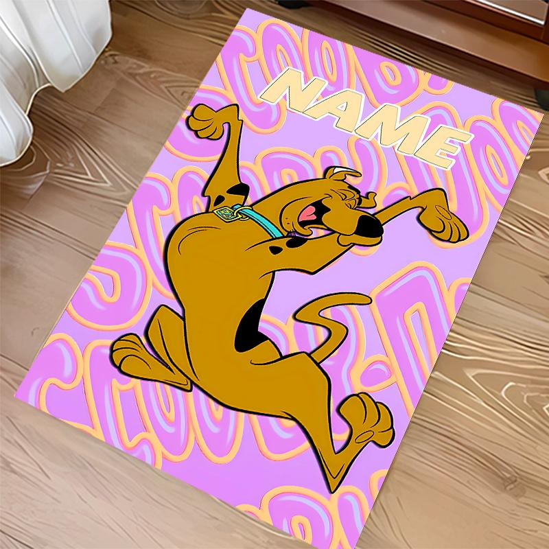 Custom personalization Scooby-Doo Print Area Rug - Soft, Washable Non-Slip Indoor Mat,Living Room,Home&Office Decorative Rug