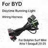 Для BYD Dolphin Surf Mini Atto 1 Seagull 23-25 Автомобильная проводка дневных ходовых огней DRL Модификация Аксессуары