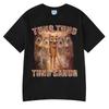 Тунг Тунг Тунг Сахур Забавная футболка с мемом про бейсбольную биту Мужская одежда Мода Юмор Стиль Футболки Унисекс Летние Топы с круглым вырезом Футболка