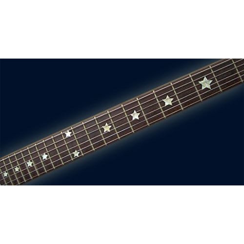 Jockomo Everly Brothers Star (White Pearl) Guitar Inlay Sticker