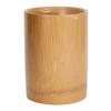 Bamboo Holder Waterproof Bamboo Storage Container Desktop Cylinder Bamboo Holder for Manicure