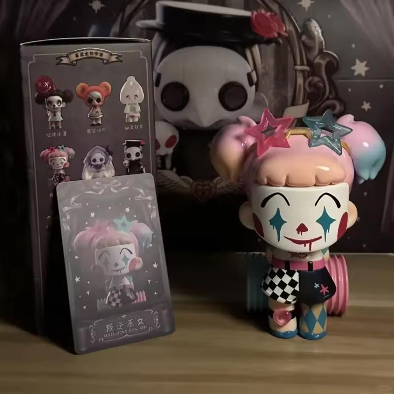Kasa I'M Not A Villain Series Игрушки-сюрпризы в слепой коробке Милая фигурка Сюрприз Мистическая коробка Коллекционная модель Кукла Настольный пасхальный подарок Игрушки