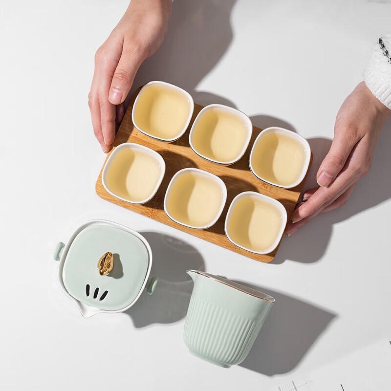 Weidu Youran Little Bird Ceramic Tea Set