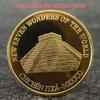 Seven Wonders Medals: Great Wall, Pyramid, Taj Mahal Commemorative Coins