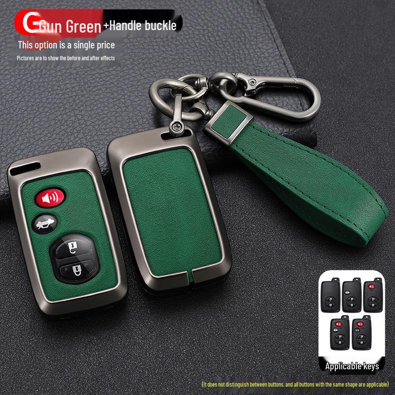 Подходит для Toyota Corolla, Levin, Camry, Highlander, RAV4, Crown, CH-R и Reiz Чехол для ключей