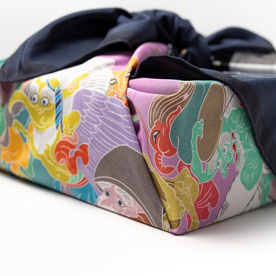 Asakura Senpu Super Water-Repellent Furoshiki Nagare Plain Weave Mononoke Night