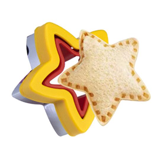 Форма для сэндвич-резака из нержавеющей стали, простой в использовании герметик для сэндвич-резака в форме сердца для домашней кухни